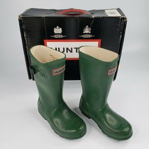Young Hunter W23500 Classic Hunter Green Kids Toddler Rain Boot US 12M/13F UK11